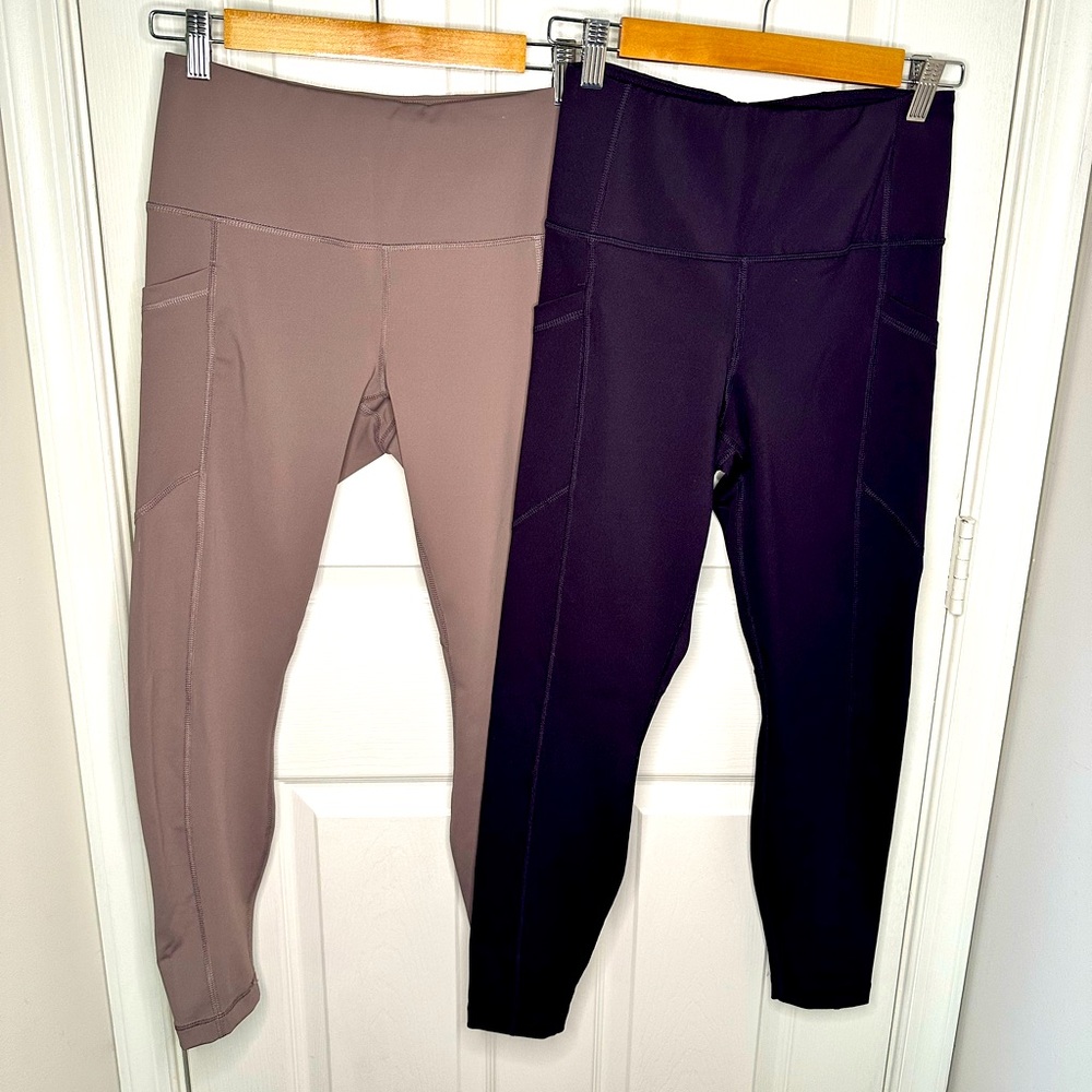 Like New 90 Degrees Ankle Yoga Pants w/Pockets 2for1